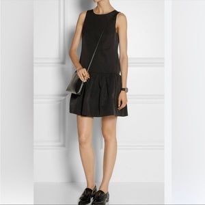 Tibi Katia Faille Dress black size 4 NWOT